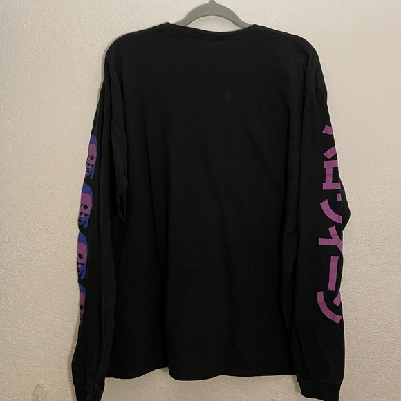 John Carpenter’s Michael Myers Halloween Japanese Black Long Sleeve T Men’s 2XL - Picture 2 of 5